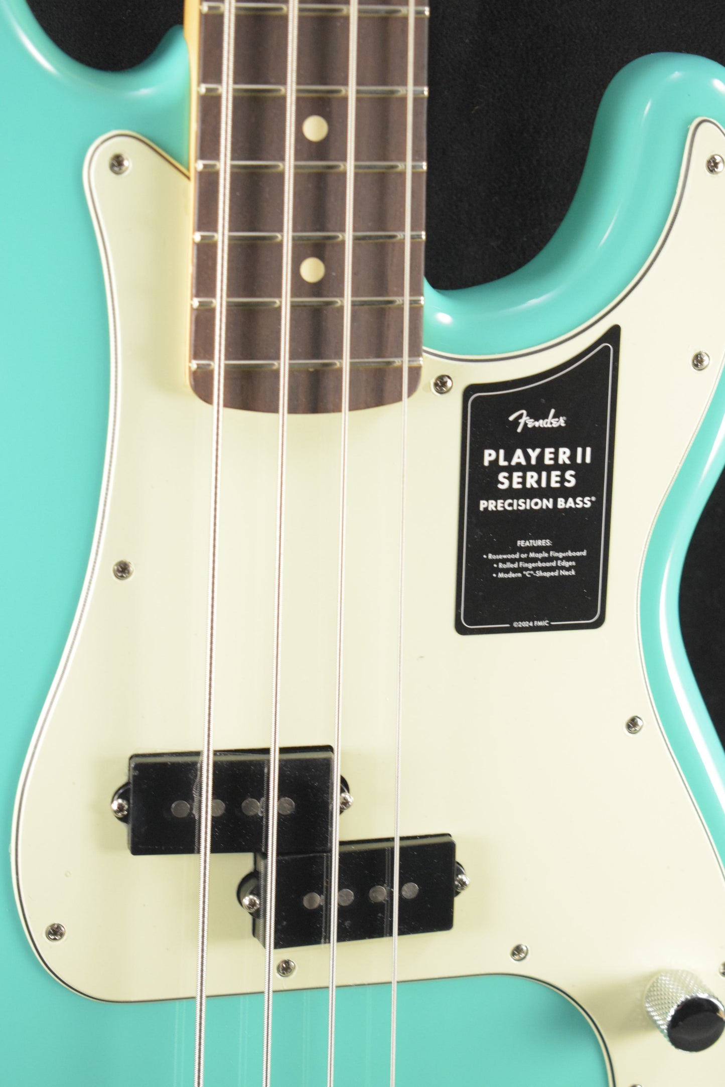 Fender 75th Anniversary Player II Precision Bass Seafoam Green Rosewood Fingerboard