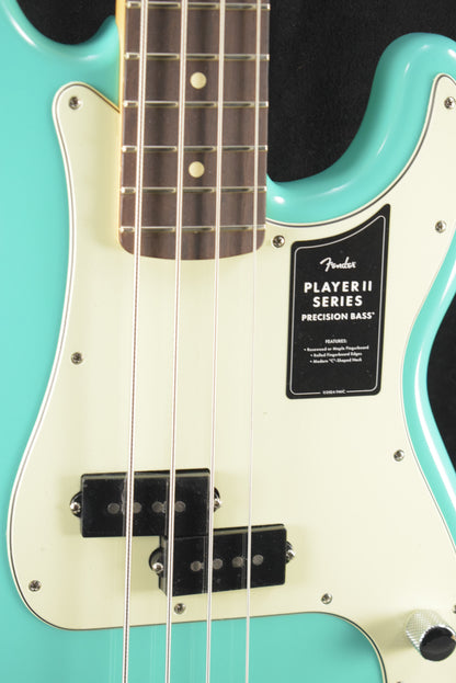 Fender 75th Anniversary Player II Precision Bass Seafoam Green Rosewood Fingerboard