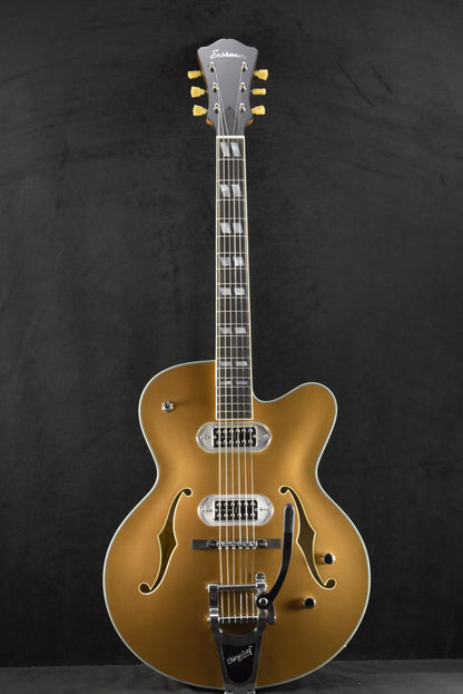 Eastman T58-GD 16" Archtop Tonerider Filtertrons Bigsby Truetone Gloss Gold
