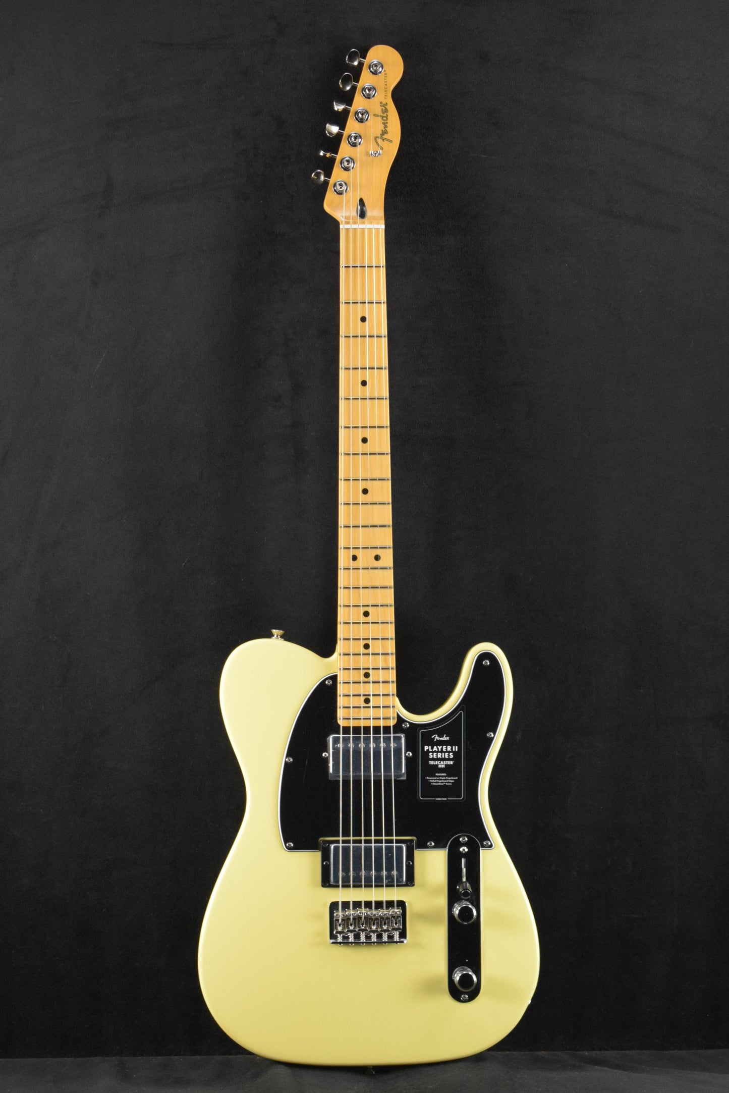 Fender Player II Telecaster HH Hialeah Yellow Maple Fingerboard