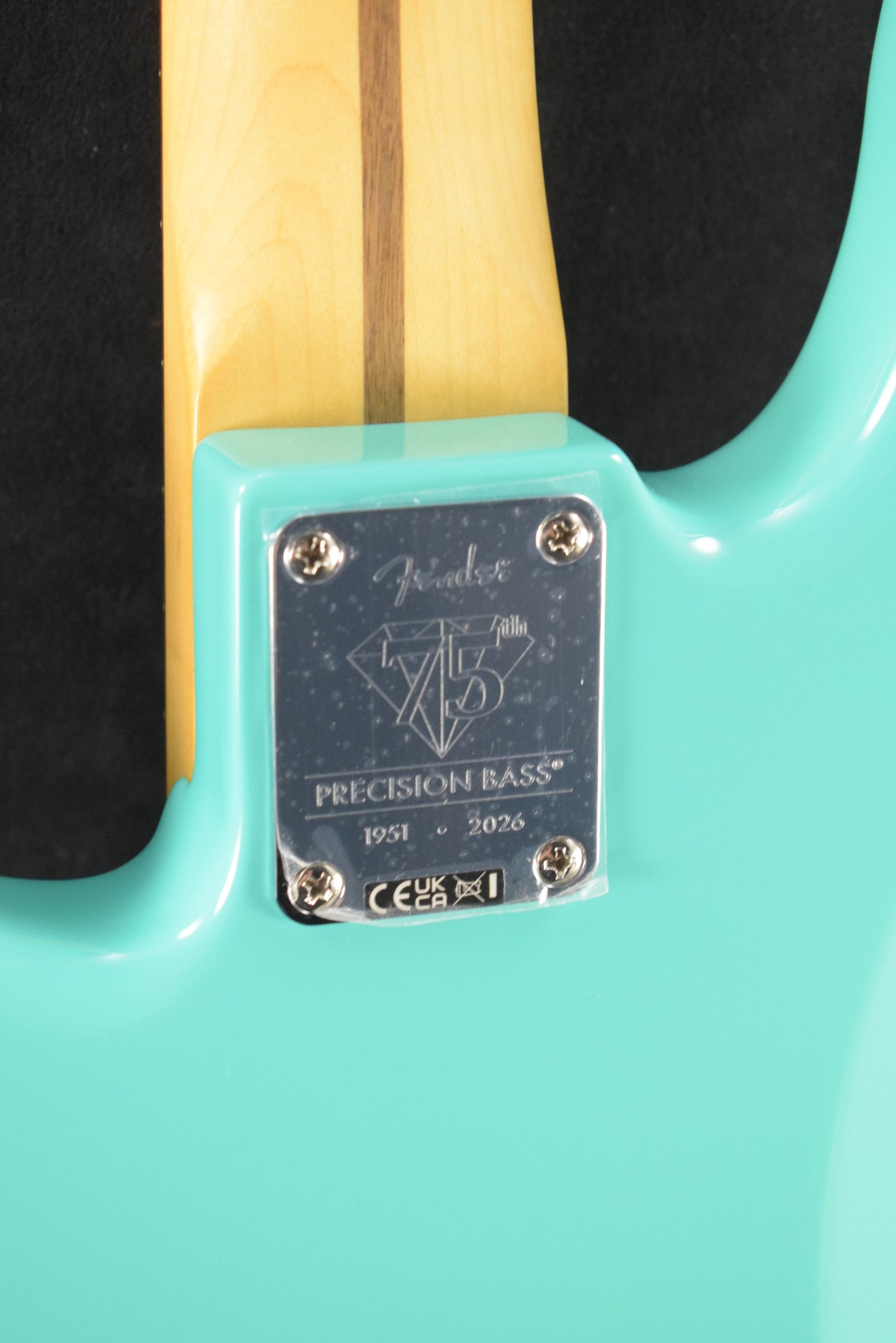 Fender 75th Anniversary Player II Precision Bass Seafoam Green Rosewood Fingerboard