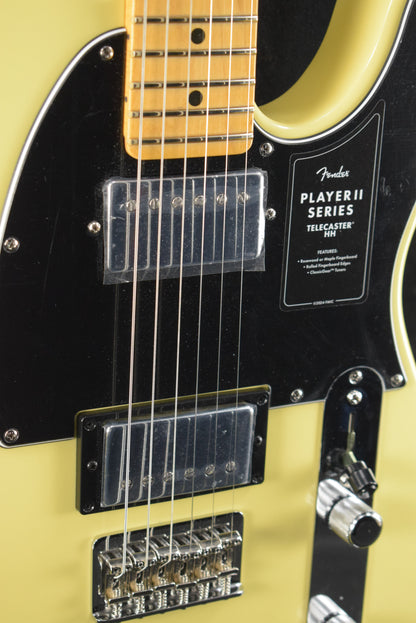 Fender Player II Telecaster HH Hialeah Yellow Maple Fingerboard