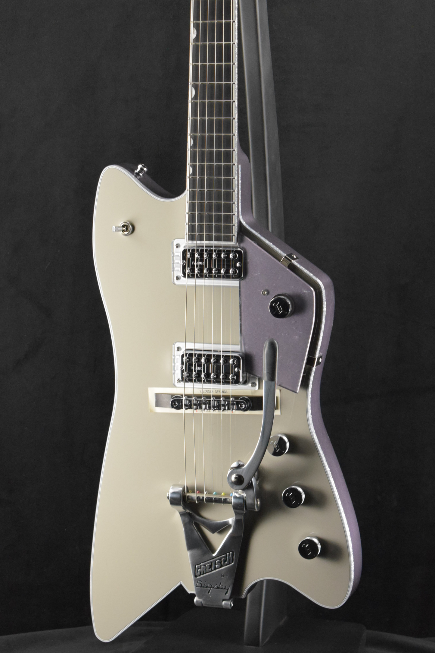 Gretsch G6199TSL-SMG Billy-Bo FSR Smoke Gray/Violet Metallic