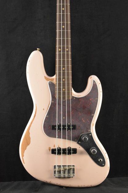 Fender Flea Jazz Bass Roadworn Shell Pink Rosewood Fingerboard