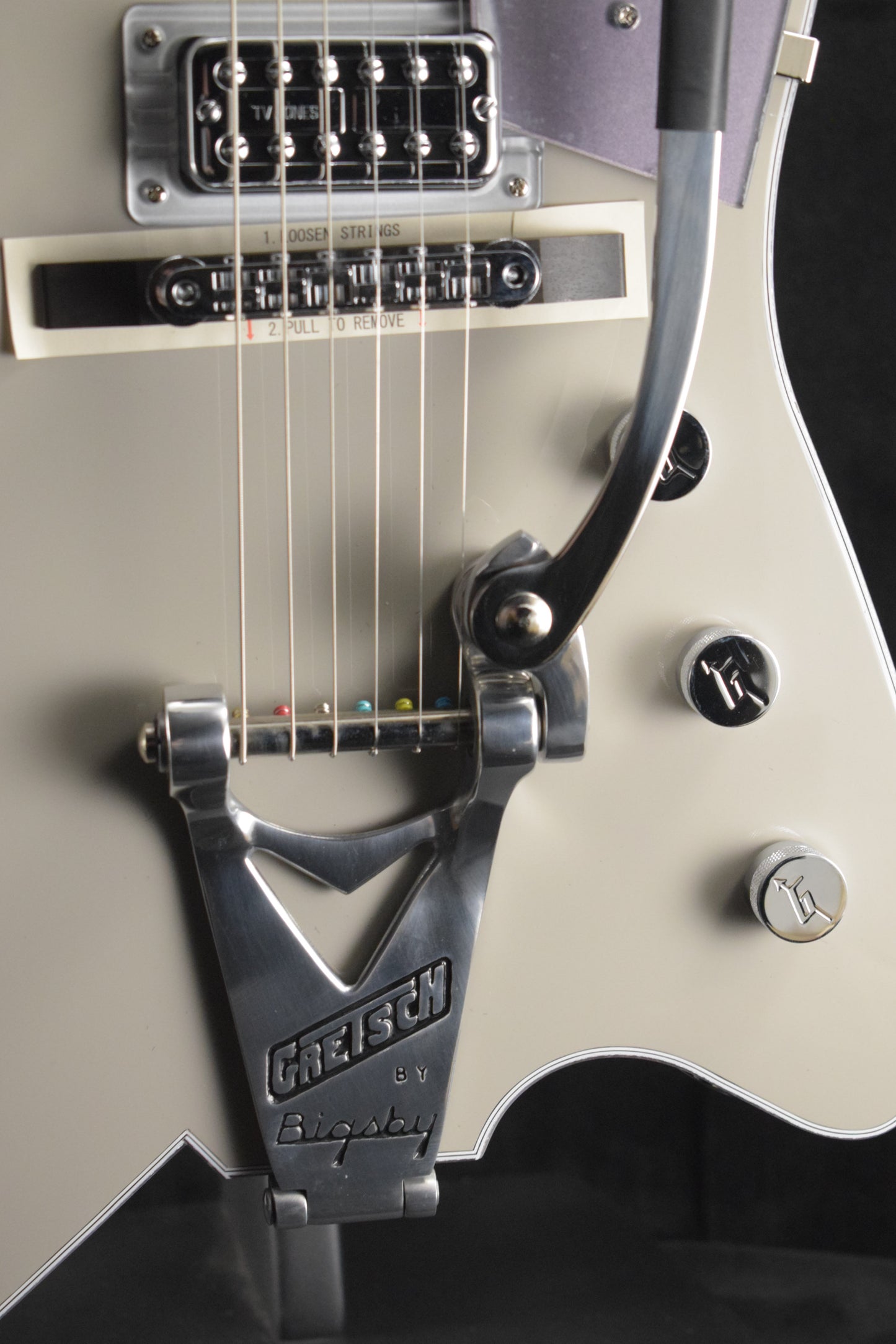 Gretsch G6199TSL-SMG Billy-Bo FSR Smoke Gray/Violet Metallic