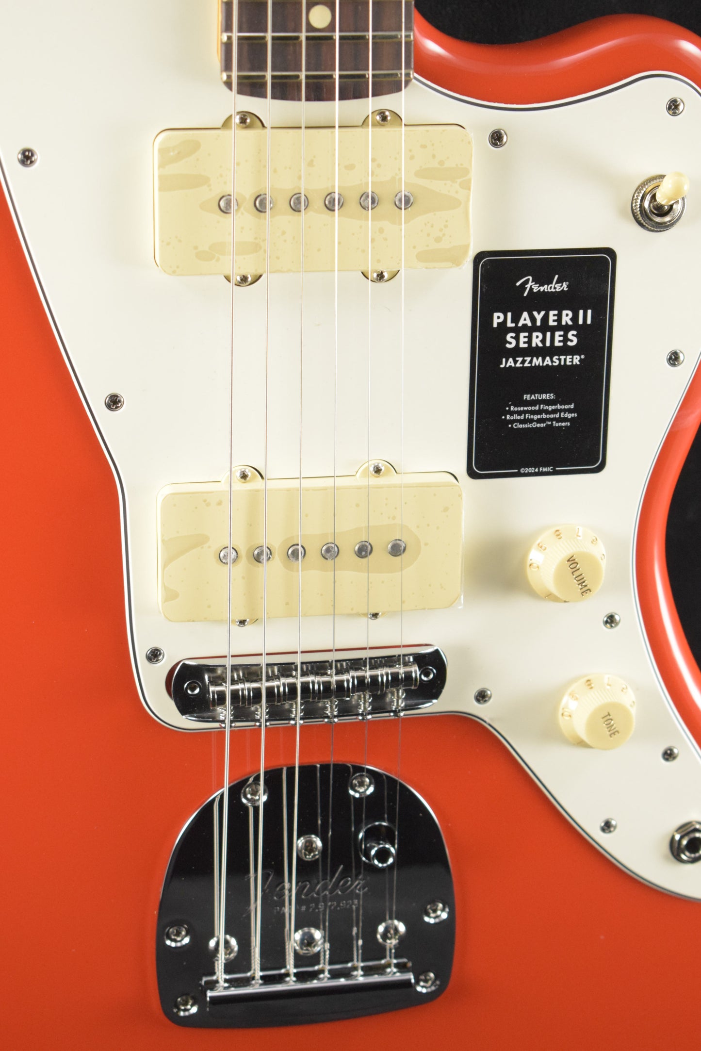 Fender Player II Jazzmaster Coral Red Rosewood Fingerboard