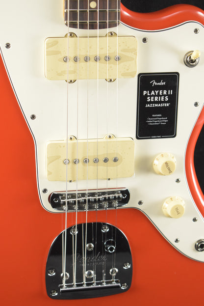 Fender Player II Jazzmaster Coral Red Rosewood Fingerboard