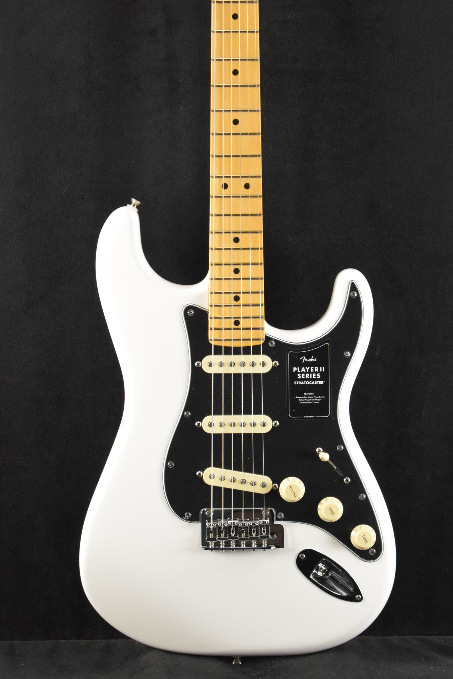 Fender Player II Stratocaster Polar White Maple Fingerboard