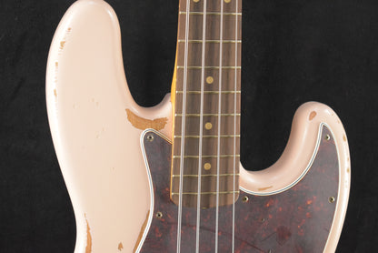 Fender Flea Jazz Bass Roadworn Shell Pink Rosewood Fingerboard