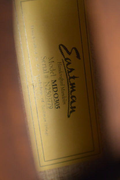 Eastman MDO305 A-Style F-Hole Octave Mandolin Classic Satin Finish