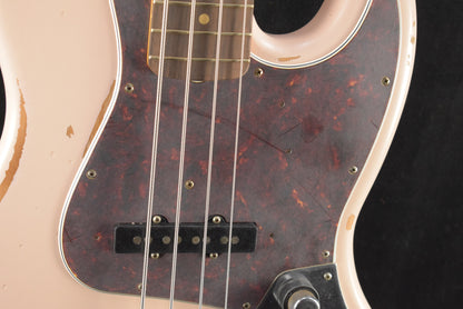 Fender Flea Jazz Bass Roadworn Shell Pink Rosewood Fingerboard