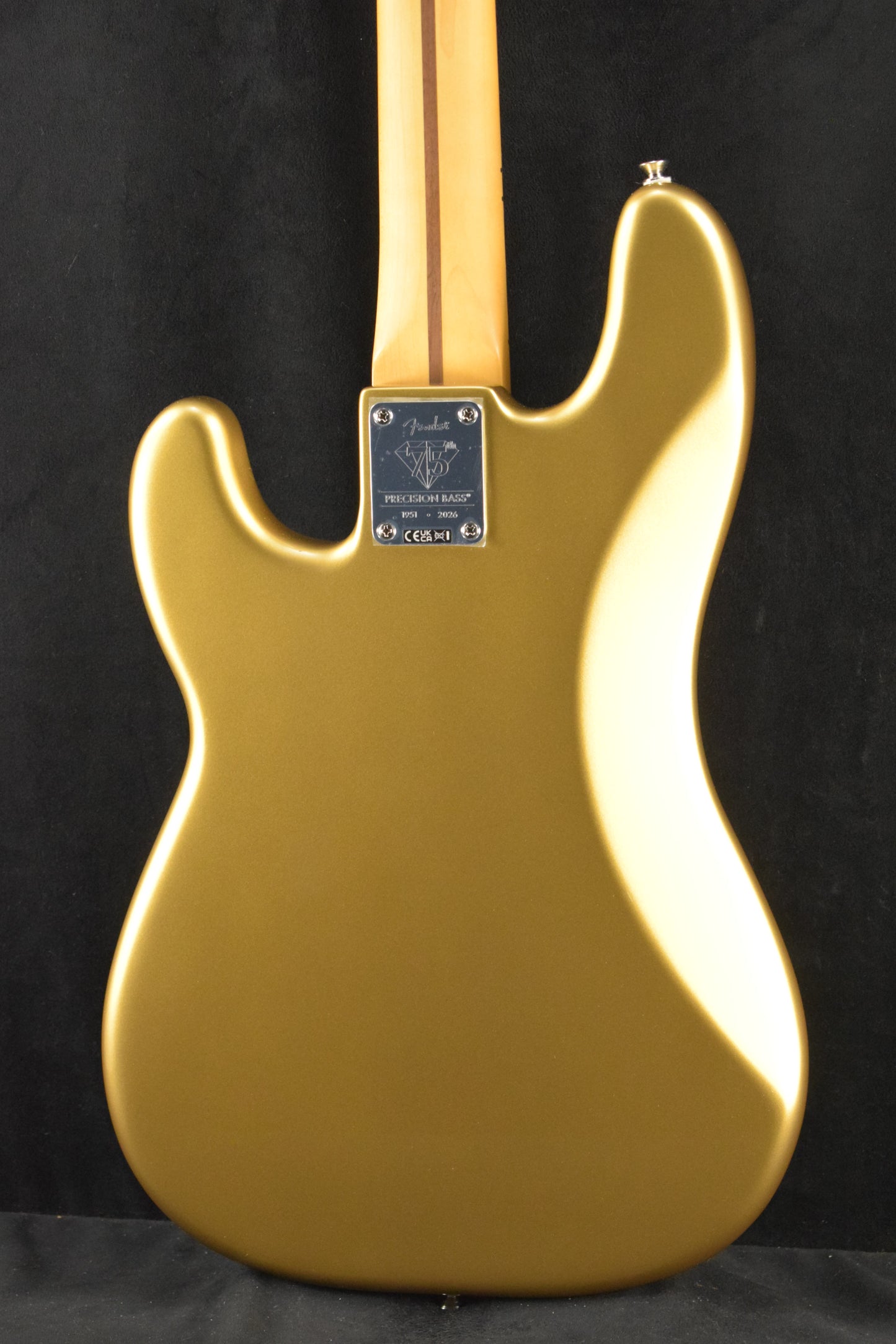 Fender 75th Anniversary Player II Precision Bass Aztec Gold Maple Fingerboard