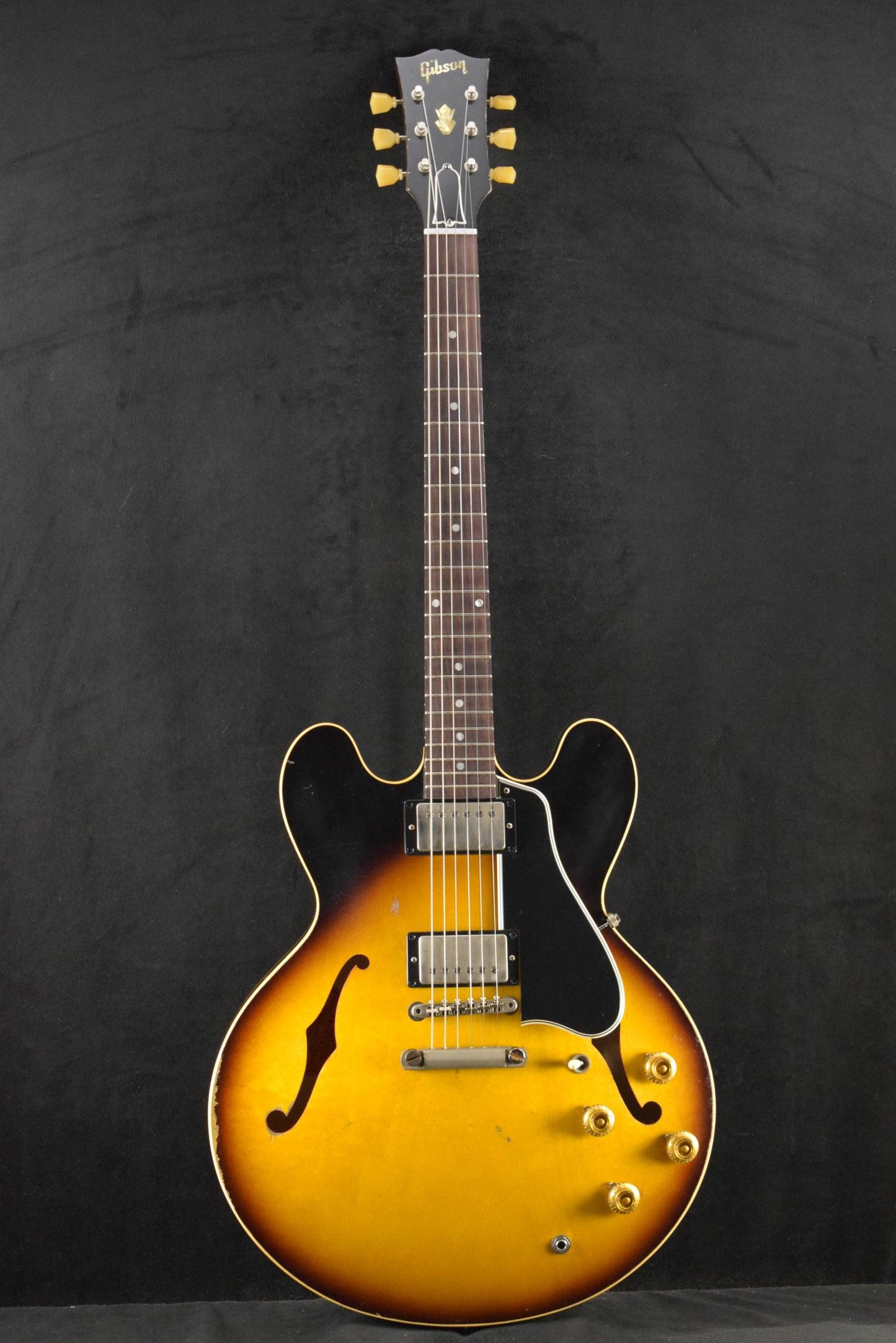 Gibson Murphy Lab 1958 ES-335 Reissue Faded Tobacco Burst Heavy Aged