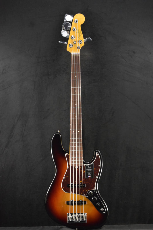 Fender American Professional Jazz Bass V 3-Color Sunburst Rosewood Fingerboard