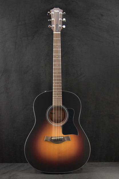 Taylor 117e Special Edition Dark Tobacco Teardrop Burst Top