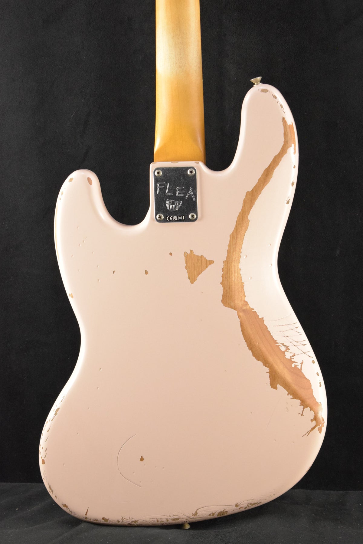 Fender Flea Jazz Bass Roadworn Shell Pink Rosewood Fingerboard