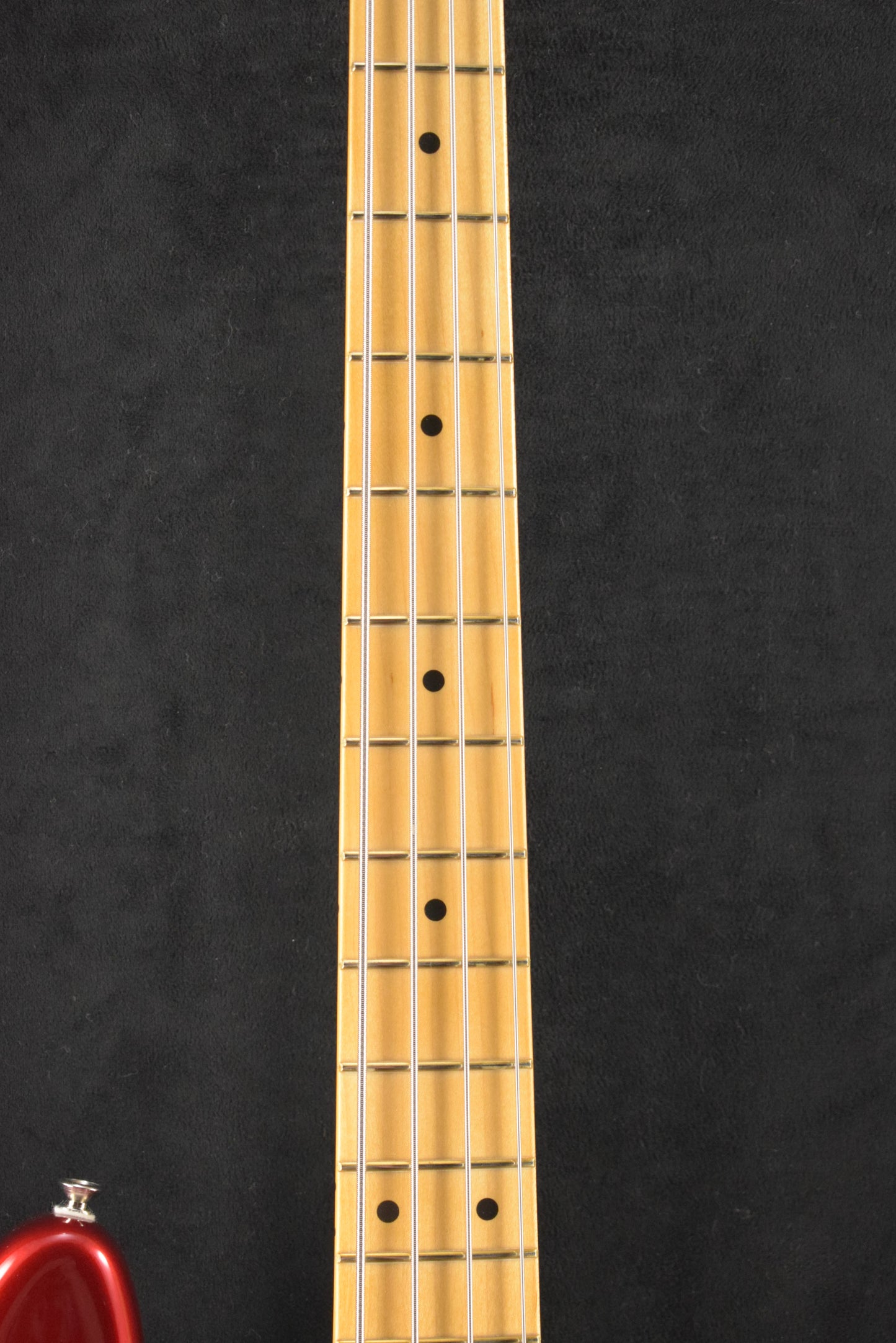 Fender 75th Anniversary Player II Precision Bass Candy Apple Red Maple Fingerboard
