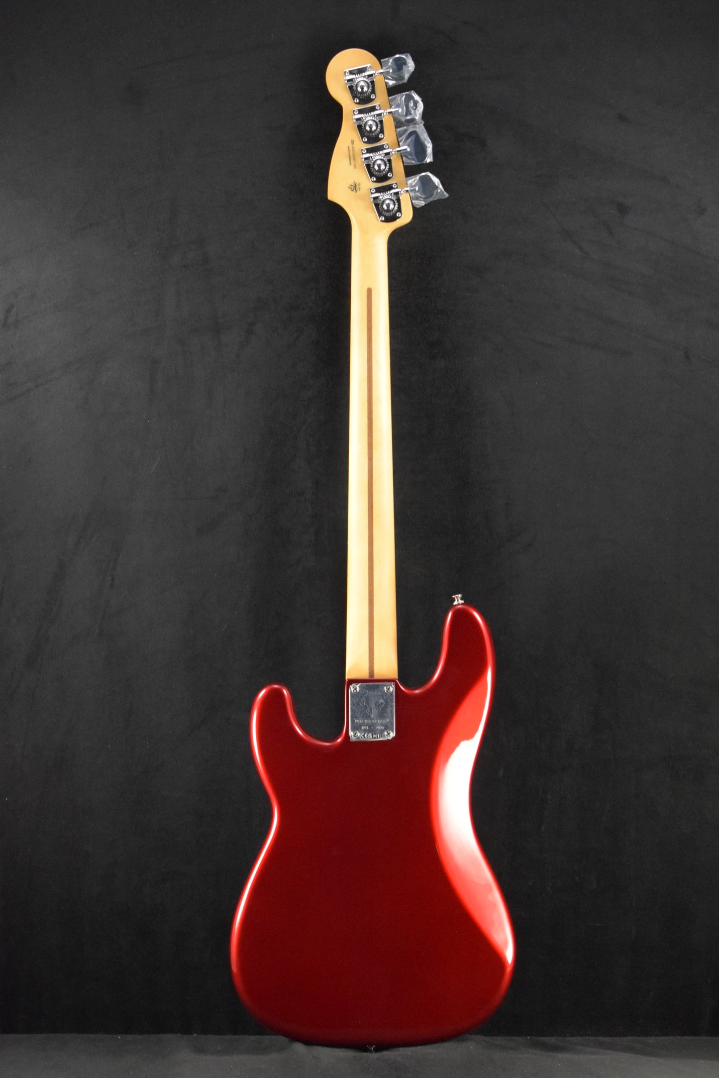 Fender 75th Anniversary Player II Precision Bass Candy Apple Red Maple Fingerboard
