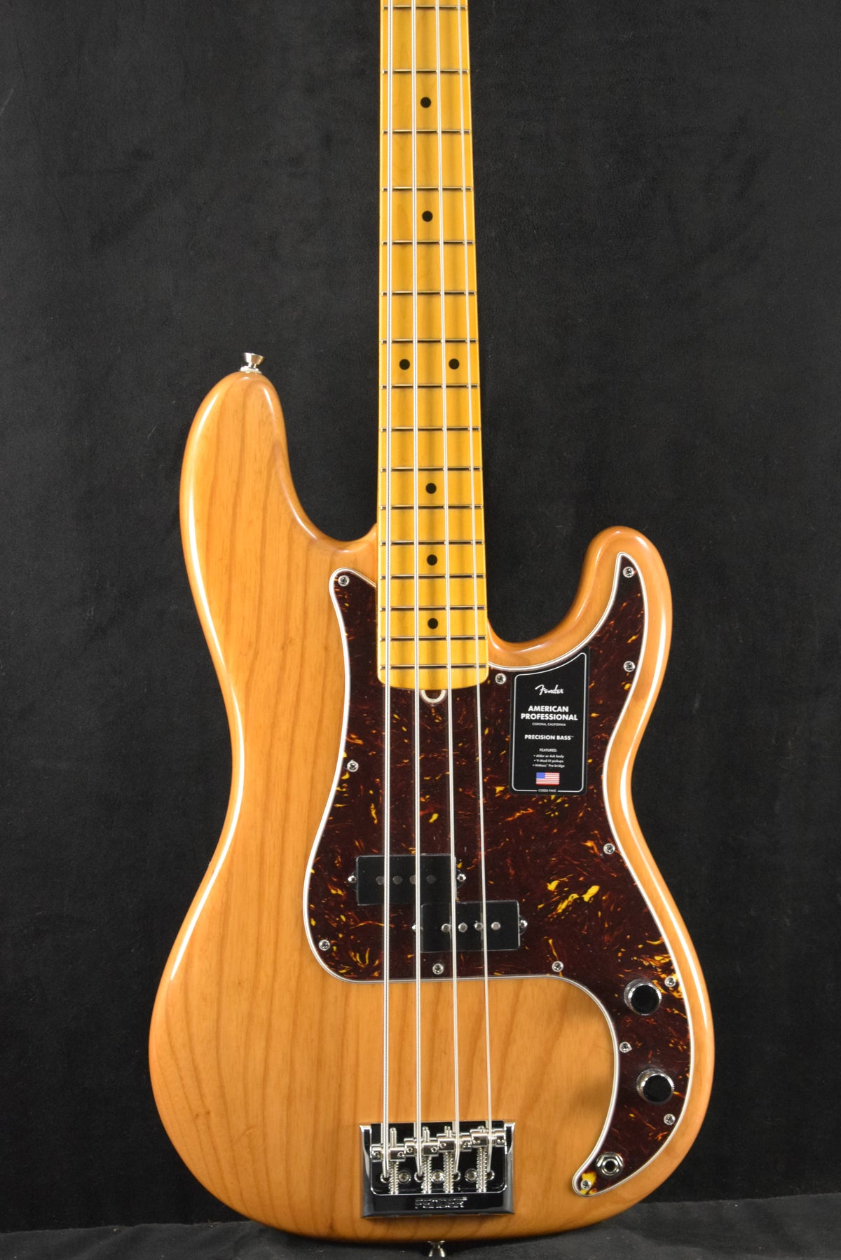Fender American Professional Precision Bass Natural Maple Fingerboard