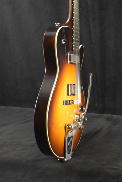 Collings 470 JL Julian Lage Signature Hollow Body Antiqued Sunburst Top