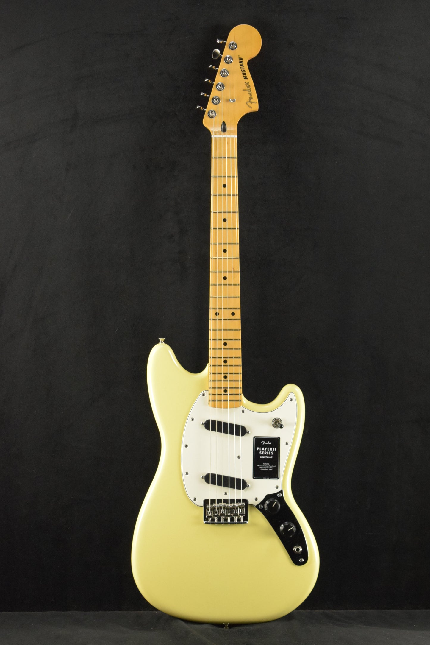 Fender Player II Mustang Hialeah Yellow Maple Fingerboard