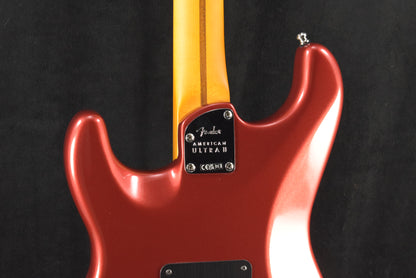 Fender American Ultra II Stratocaster HSS Sinister Red Maple Fingerboard