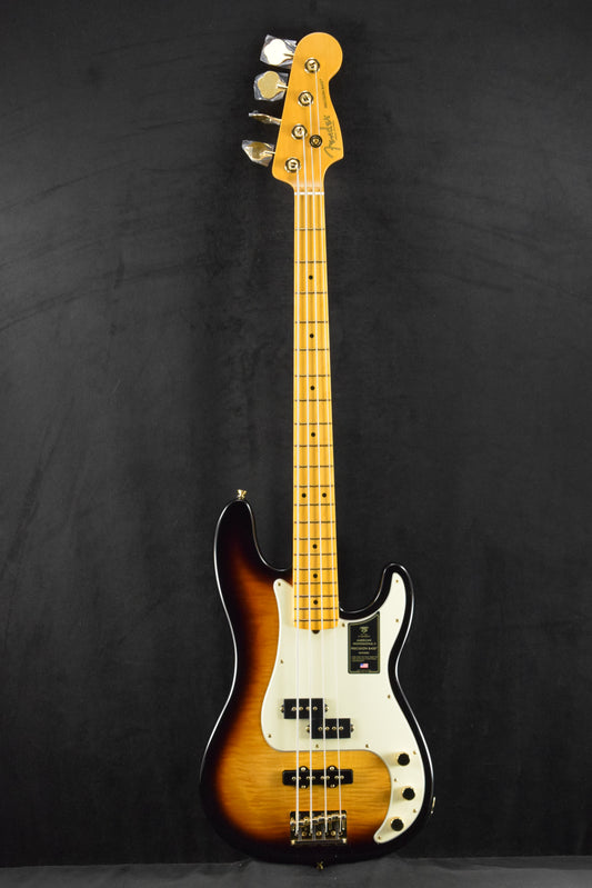 Fender 75th Anniversary American Professional PJ Bass 2-Color Sunburst Rosewood Fingerboard