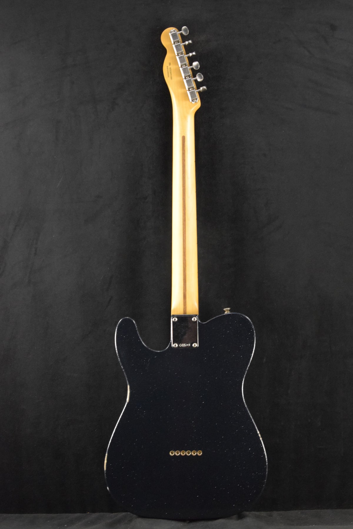 Fender Brad Paisley Road Worn Telecaster Black Sparkle Maple Fingerboard