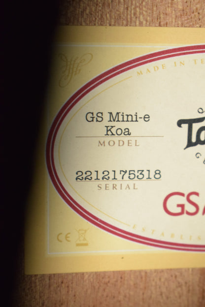 Taylor GS Mini-e Koa