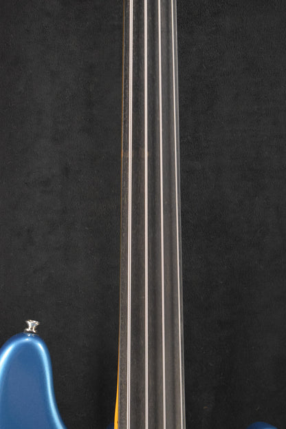Fender Tony Franklin Fretless Precision Bass Lake Placid Blue Ebony Fingerboard