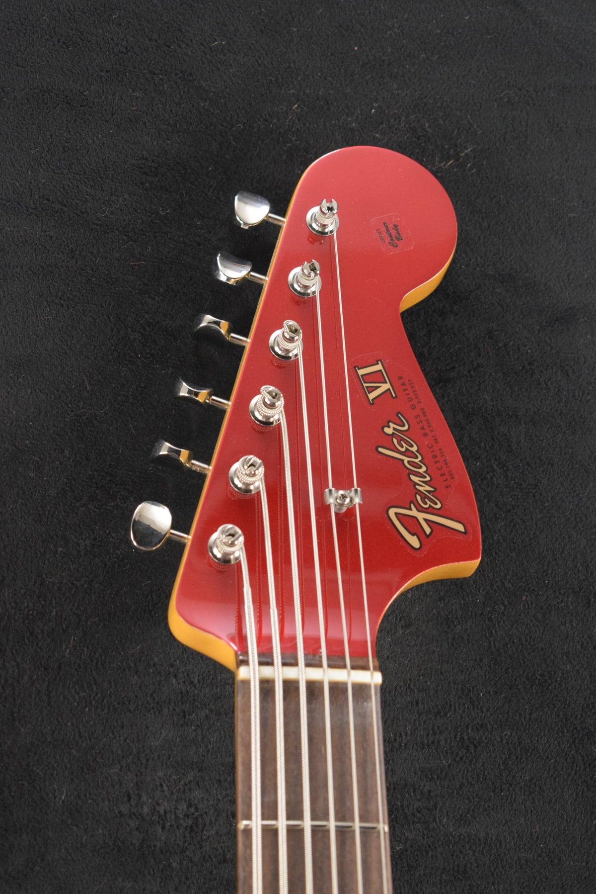 Fender Vintera III Early '60s Bass VI Candy Apple Red Rosewood Fingerboard