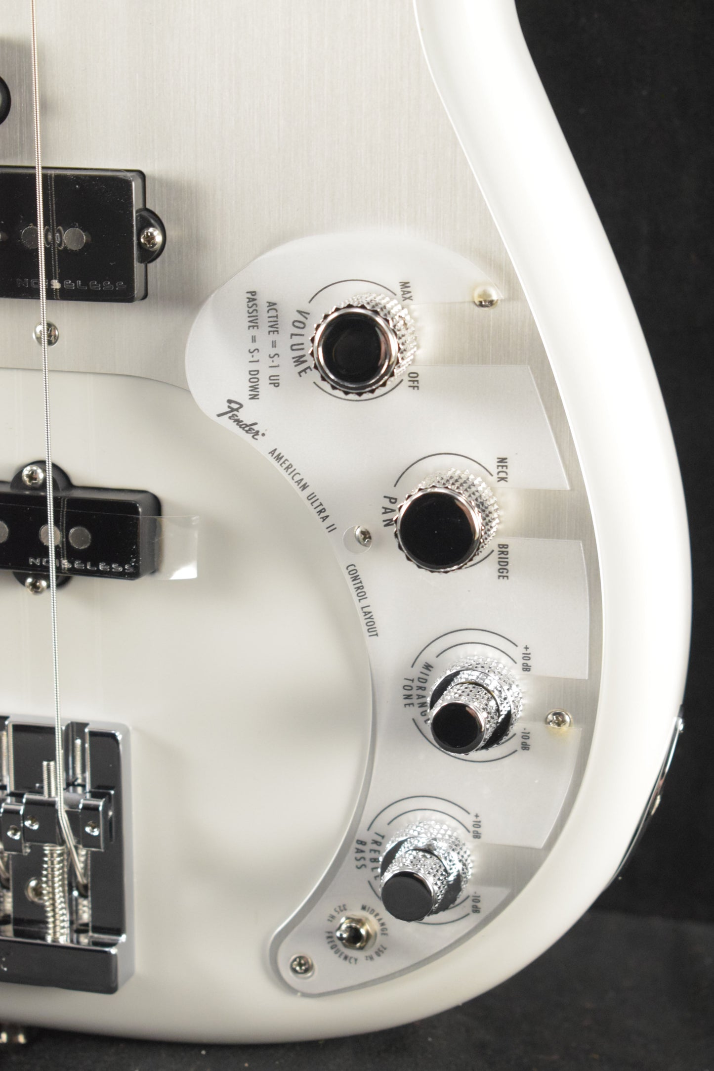 Fender American Ultra II Precision Bass Avalanche Maple Fingerboard
