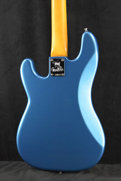 Fender Tony Franklin Fretless Precision Bass Lake Placid Blue Ebony Fingerboard