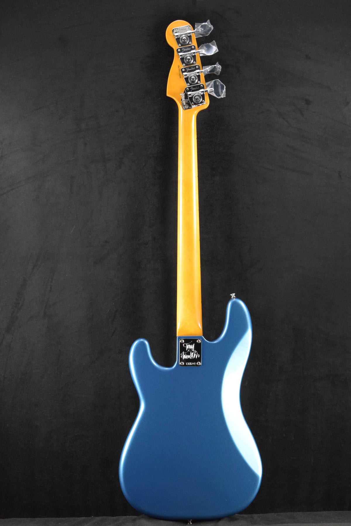 Fender Tony Franklin Fretless Precision Bass Lake Placid Blue Ebony Fingerboard