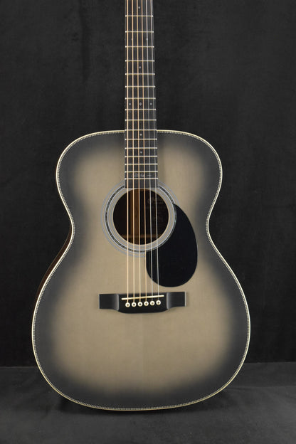 Martin OMJM John Mayer 20th Anniversary Platinum Gray Burst