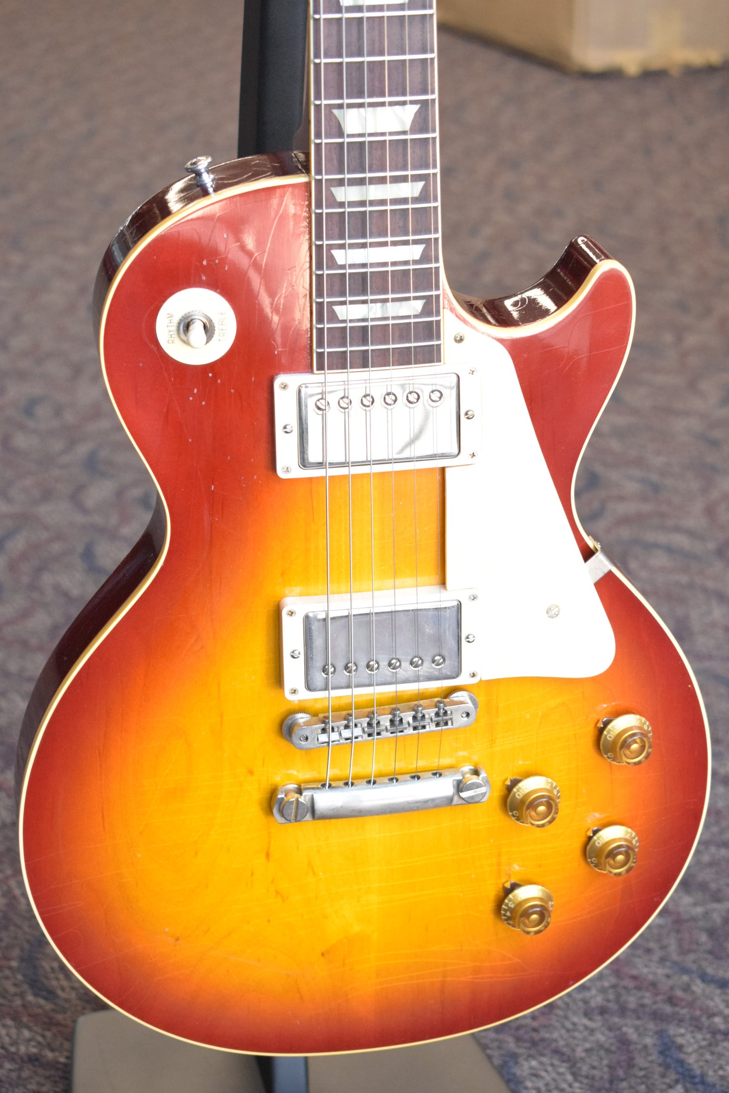 Gibson Murphy Lab 1958 Les Paul Standard Washed Cherry Sunburst Ultra Light Aged