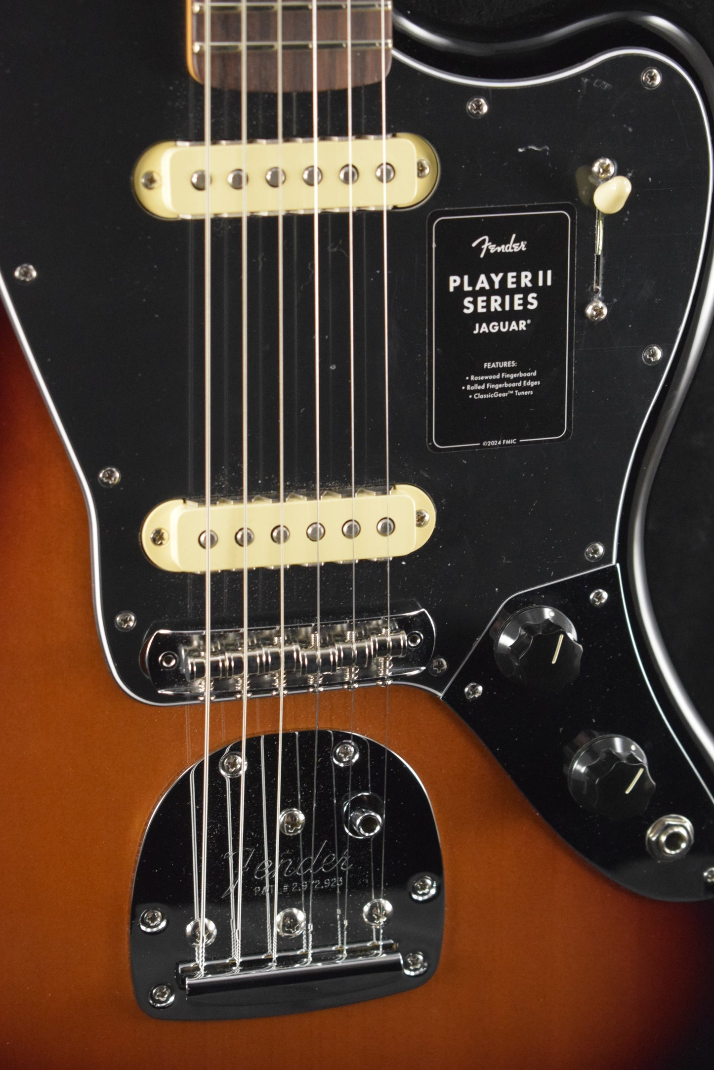 Fender Player II Jaguar 3 Color Sunburst Rosewood Fingerboard
