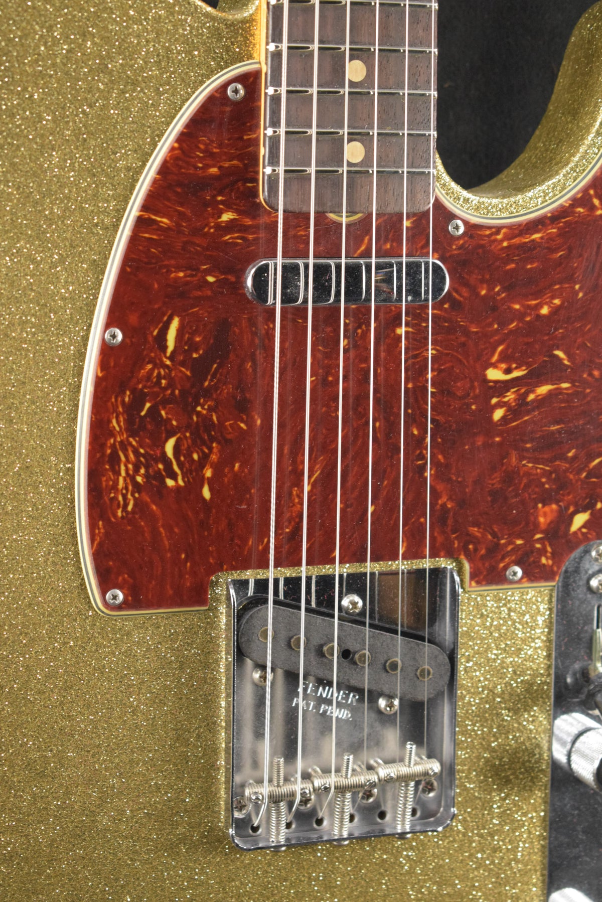 Fender Limited Edition 1963 Telecaster Journeyman Relic - Gold Sparkle w/Matching Headstock