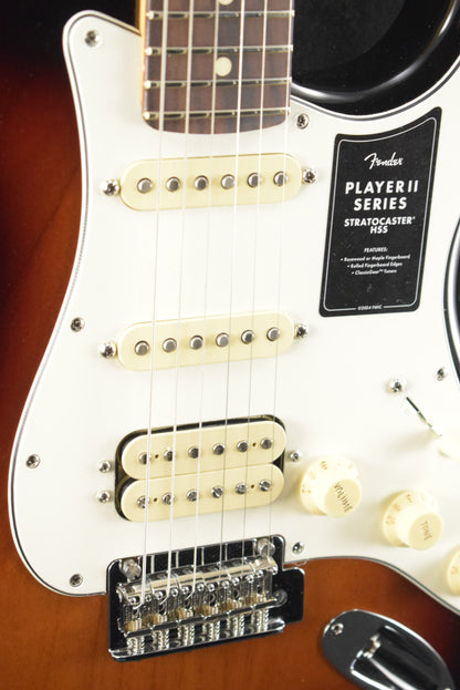 Fender Player II Stratocaster HSS 3-Color Sunburst Rosewood Fingerboard