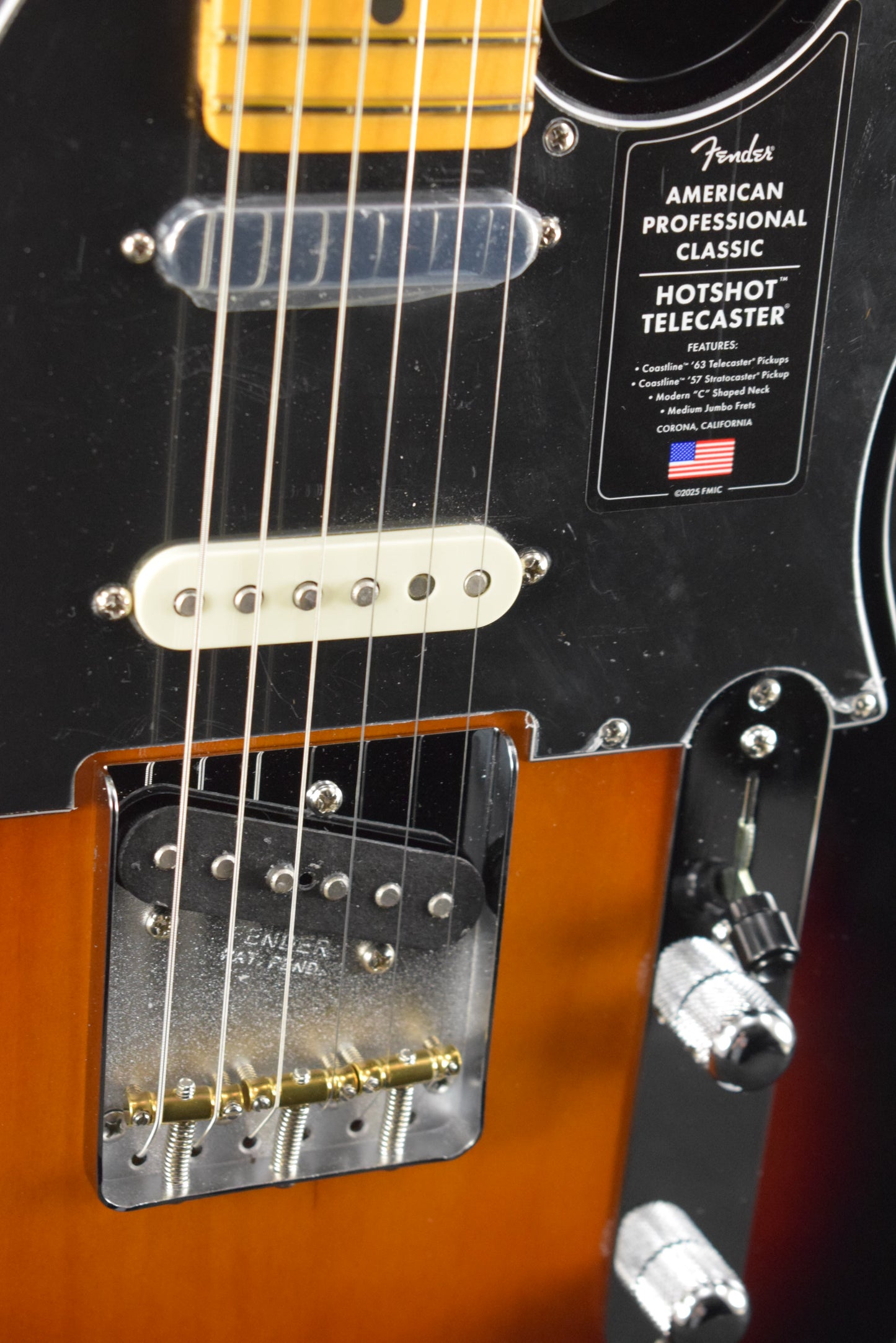 Fender American Professional Classic Hotshot Telecaster 3-Color Sunburst Maple Fingerboard