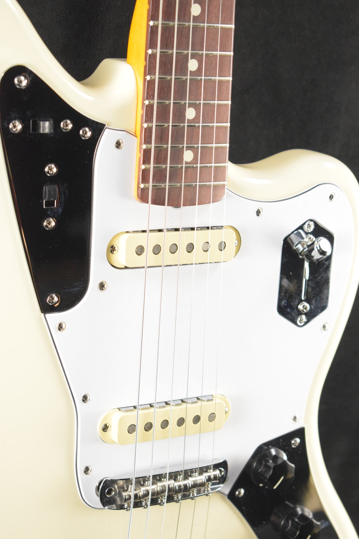 Fender Johnny Marr Jaguar Olympic White Rosewood Fingerboard