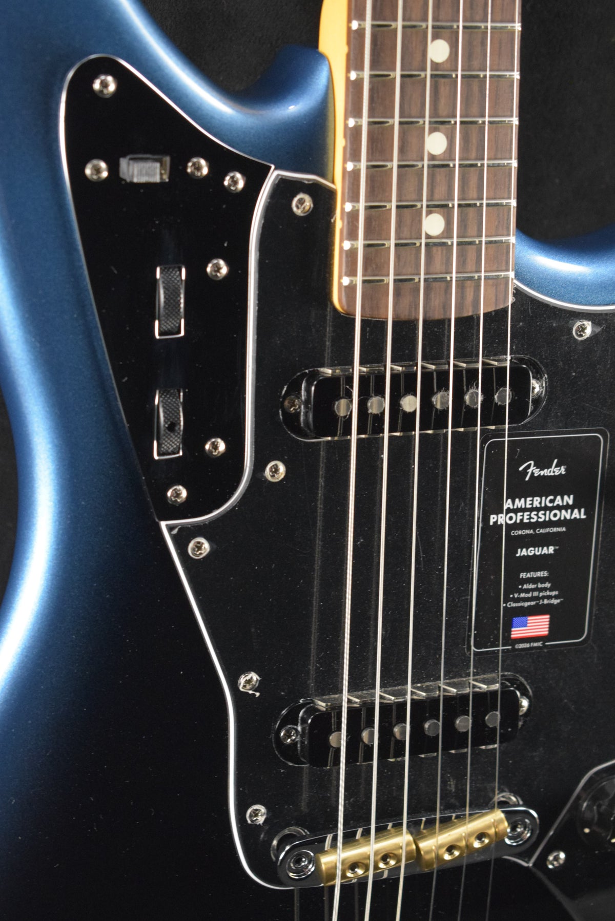 Fender American Professional Jaguar Dark Night Rosewood Fingerboard