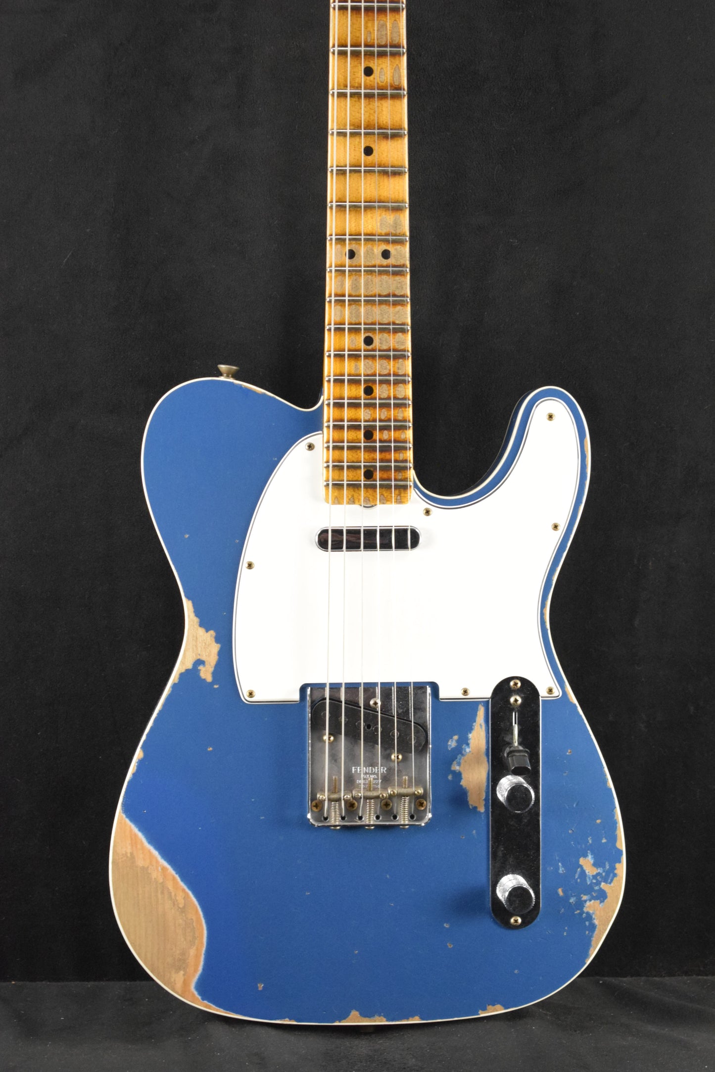 Fender Time Machine 1965 Telecaster Custom – Heavy Relic Aged Lake Placid Blue