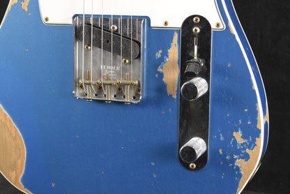 Fender Time Machine 1965 Telecaster Custom – Heavy Relic Aged Lake Placid Blue