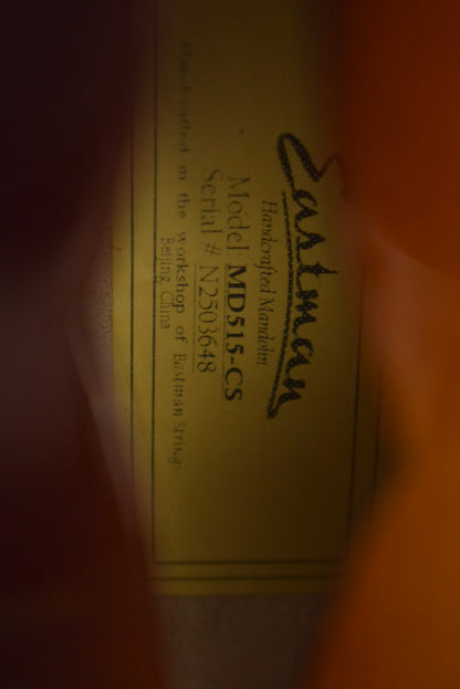 Eastman MD515-CS F-Style F-Hole Mandolin Classic Sunburst