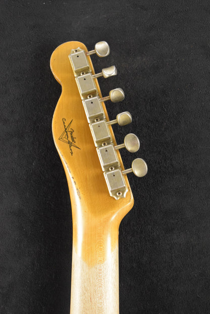 Fender Time Machine 1965 Telecaster Custom – Heavy Relic Aged Lake Placid Blue