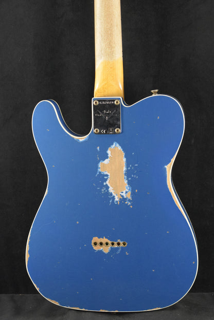 Fender Time Machine 1965 Telecaster Custom – Heavy Relic Aged Lake Placid Blue