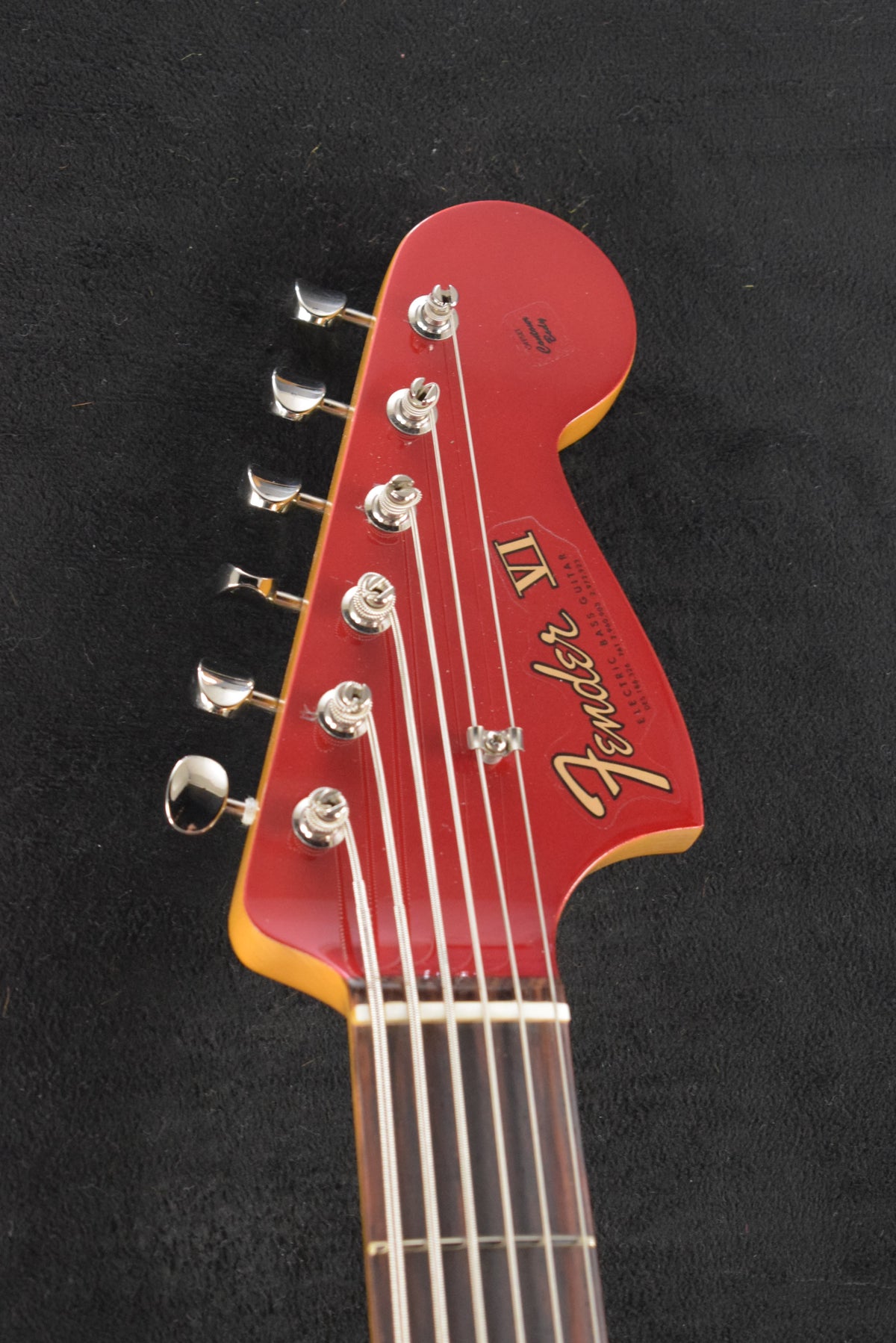 Fender Vintera III Early '60s Bass VI Candy Apple Red Rosewood Fingerboard