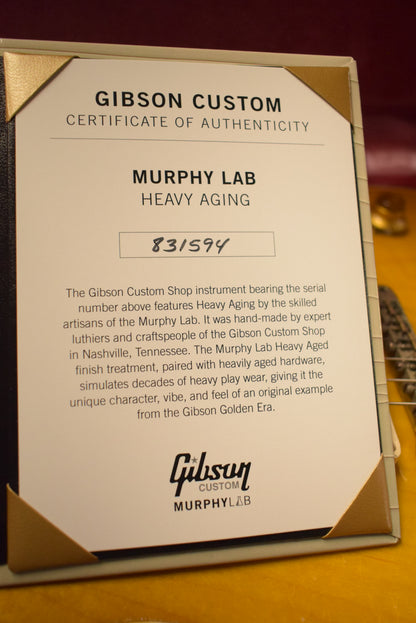 Gibson Murphy Lab 1958 Les Paul Standard Lemon Burst Heavy Aged