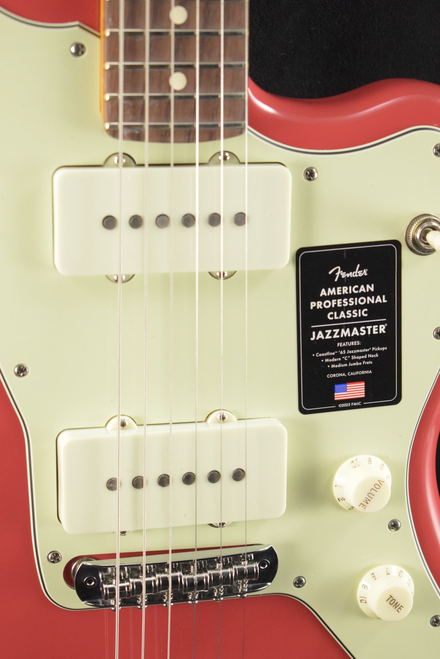 Fender American Professional Classic Jazzmaster Faded Dakota Red Rosewood Fingerboard